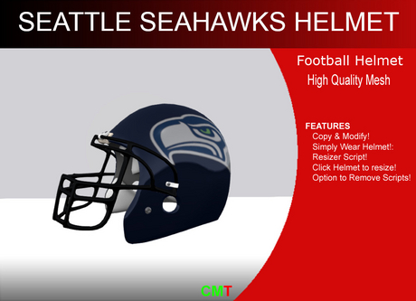 Second Life Marketplace - Seattle Seahawks Helmet